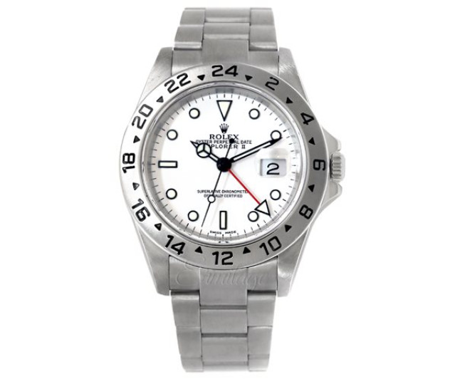 2005 Rolex Explorer II Ref. 16570 40 mm White